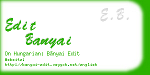 edit banyai business card